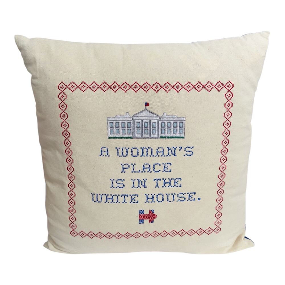 Hilary Clinton 2016 Presidential Campaign Merchandise Throw Pillow